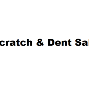 Scratch & Dent Sale